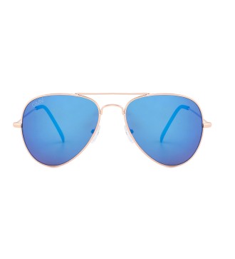 100-3 Oro - Azzurro Specchio