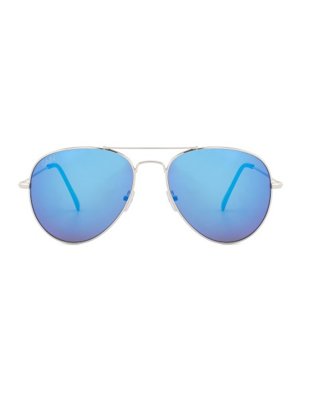  (110-5) Silver - Blue Mirror