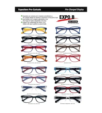 Preloaded Display B of 160 Reading Glasses 2