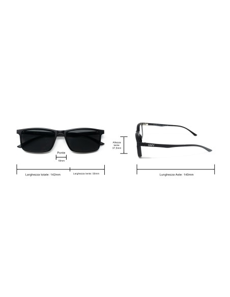 Clip On - Kit da 24 Occhiali da Lettura
