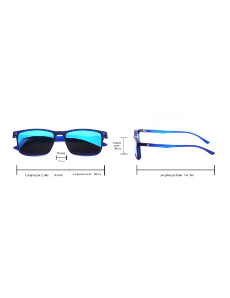 Clip - On - Occhiali da Lettura