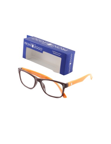 Prontoleggo Occhiali da Lettura Charme Marrone-Arancio +3,50
