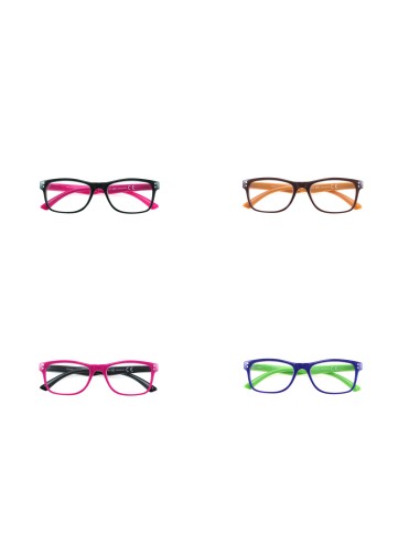 Prontoleggo Occhiali da Lettura Charme Marrone-Arancio +3,50