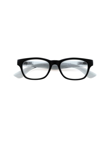 Corpo-otto Occhiali da Lettura Classic Nero-Grigio +1,00