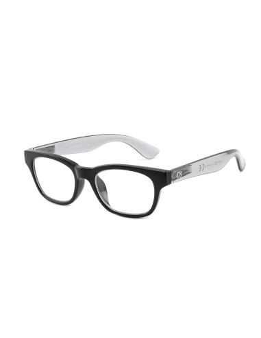 Corpo-otto Occhiali da Lettura Classic Nero-Grigio +1,00