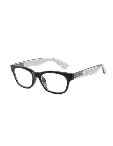 Corpo-otto Occhiali da Lettura Classic Nero-Grigio +1,00
