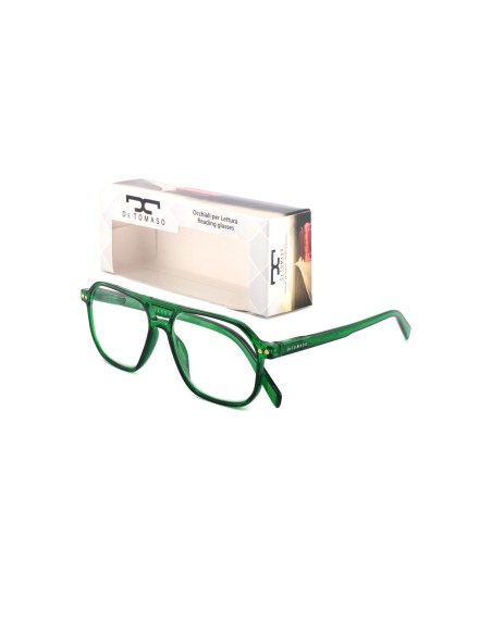 DE TOMASO Occhiali da Lettura 530-4 Verde +3,50