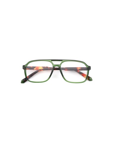 Corpo-otto Occhiali da Lettura Power Verde-Tartaruga +3,50