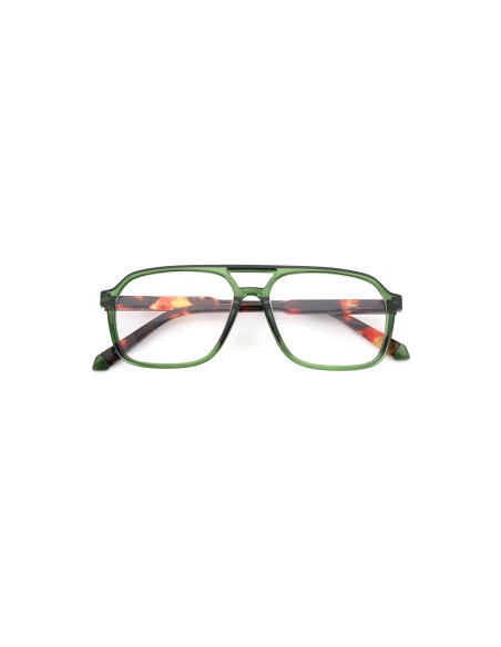 Corpo-otto Occhiali da Lettura Power Verde-Tartaruga +3,50