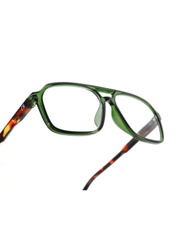 Corpo-otto Occhiali da Lettura Power Verde-Tartaruga +3,50
