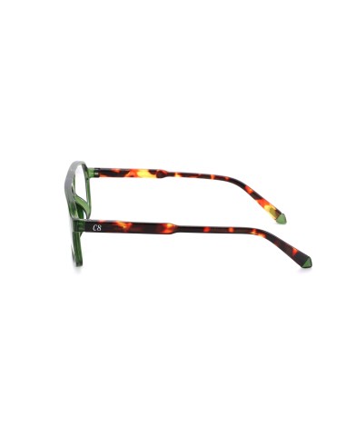 Corpo-otto Occhiali da Lettura Power Verde-Tartaruga +3,50