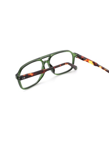Corpo-otto Occhiali da Lettura Power Verde-Tartaruga +3,50