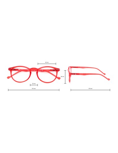 Prontoleggo Occhiali da Lettura Beauty Rosso +3,50
