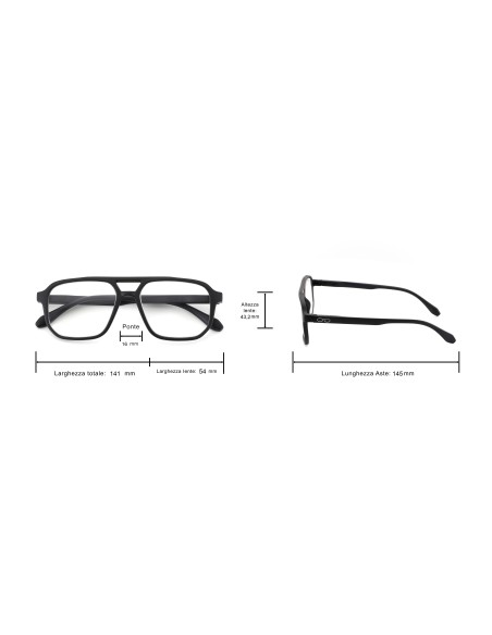 Espressoocchiali Occhiali da Lettura Leader Blu +3,50