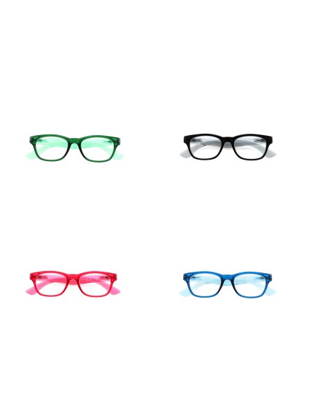 Corpo-otto Occhiali da Lettura Classic Verde-Verde Chiaro +3,50