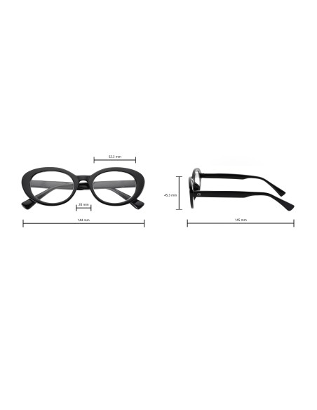 Corpootto Women's Reading Glasses Miss