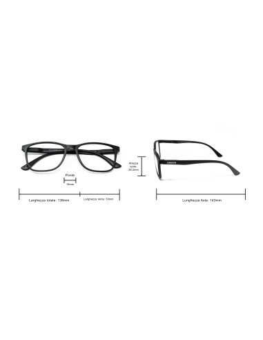 CHARRO® Occhiali da Lettura Anti-Luce Blu Vermont