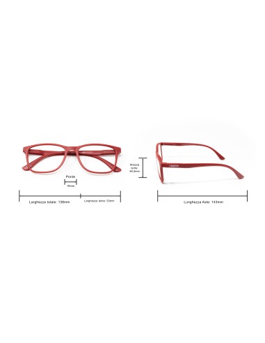 CHARRO® Occhiali da Lettura Anti-Luce Blu Vermont