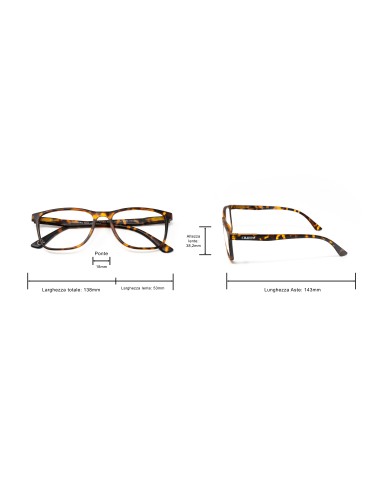CHARRO® Occhiali da Lettura Anti-Luce Blu Vermont