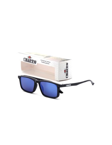 CHARRO® Reading Glasses with Magnetic Clip-On Sunglasses