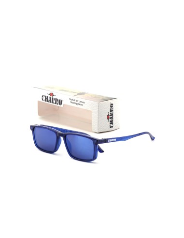 CHARRO® Reading Glasses with Magnetic Clip-On Sunglasses