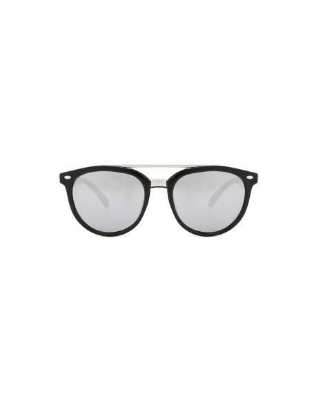 Occhiali da Sole  2605 Nero-Lenti Argento Specchiate