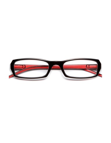 Italian Reading Glasses - Prysma Light Black-Amarant
